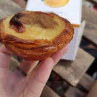 Pastel at Vegan Nata - Chiado in Lisbon