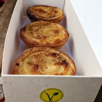 Vegan certified by EVU at Vegan Nata - Chiado in Lisbon