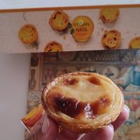 Vegan pastei de nata at Vegan Nata - Chiado in Lisbon