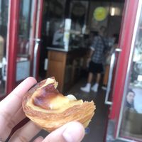 Pastel de nata at Vegan Nata - Chiado in Lisbon