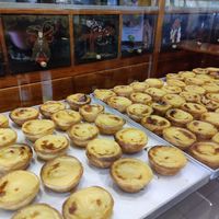 Vegan pastry!! 1.20each at Vegan Nata - Chiado in Lisbon