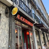 Outside at Vegan Nata - Chiado in Lisbon