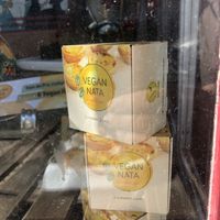 Nice packaging  at Vegan Nata - Chiado in Lisbon