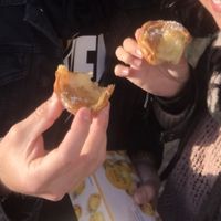 Delicious Portuguese pastry gone vegan 🌱  at Vegan Nata - Chiado in Lisbon