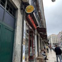 Street view   at Vegan Nata - Chiado in Lisbon