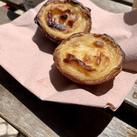 Vegan pasteis de nata  at Vegan Nata - Chiado in Lisbon