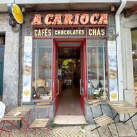 Outside at Vegan Nata - Chiado in Lisbon