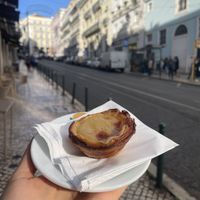 Pastel de nata  at Vegan Nata - Chiado in Lisbon
