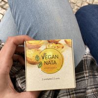 Take away box 2 units  at Vegan Nata - Chiado in Lisbon