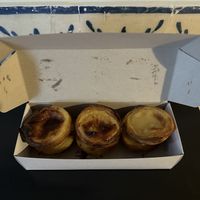 6 Pastel de nata for take away.  at Vegan Nata - Chiado in Lisbon