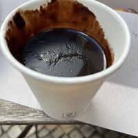 Hot chocolate (super thick)  at Vegan Nata - Chiado in Lisbon