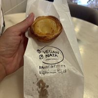 Yummy nata   at Vegan Nata - Chiado in Lisbon