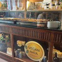Look for the Vegan Nata sign, otherwise you might miss the place (it is small)   at Vegan Nata - Chiado in Lisbon