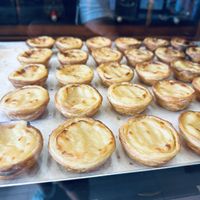 The custard tart goodness. Try to eat only one.   at Vegan Nata - Chiado in Lisbon
