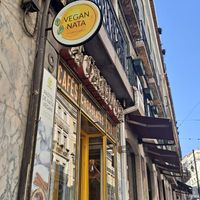 Entrance at Vegan Nata - Chiado in Lisbon
