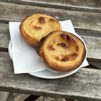 Pasteis de nata  at Vegan Nata - Chiado in Lisbon
