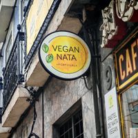 Logo at Vegan Nata - Chiado in Lisbon