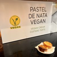 Yum!   at Vegan Nata - Chiado in Lisbon