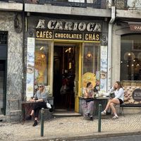 Outsidee  at Vegan Nata - Chiado in Lisbon