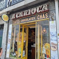 Outside at Vegan Nata - Chiado in Lisbon