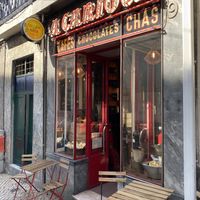 Lovely old shop  at Vegan Nata - Chiado in Lisbon