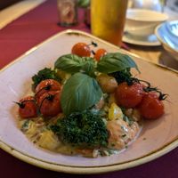 Süßkartoffel Gnocchi at Stiege No.1 in Werfen