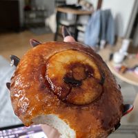 Beignet crème brûlée   at La Beignerie in Montreal