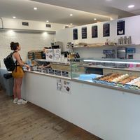 Interior at La Beignerie in Montreal