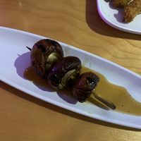 Skewered mushrooms at GoBistro in Hollywood