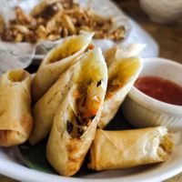 Vegan spring roll at Veggie Recipe in Bandar Seri Begawan