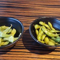 Spiced edemame at Roy's in Lahaina