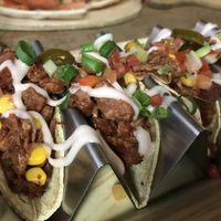 Vegan jackfruit tacos  at Wijnhaven in Delft