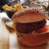 Burger at Wijnhaven in Delft