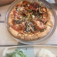 Vegan Pizza  at Alkionis Sports Bar & Grill in Rhodes