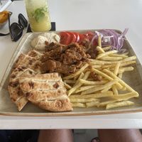 Vegan Gyros  at Alkionis Sports Bar & Grill in Rhodes