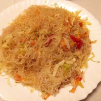 Tallarines de soja con verduras at Thai Food in Sestao