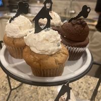 Vanilla Champagne/Chocolate  at Molly's Corner Cafe & Bakery in Reading