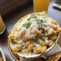 Vegan Mac and cheese  at Beech Tree Craft Beer in Queenstown