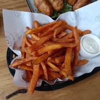 Sweet potato fries at Beech Tree Craft Beer in Queenstown
