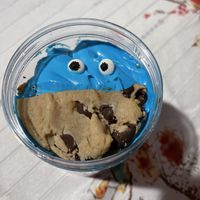 Cookie Monster cake jar!   at Royally Baked in St Peters