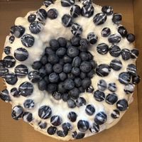 blueberry cream cheese bundt cake!  at Royally Baked in St Peters