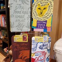 Dish towels at Ethique Nouveau in Minneapolis