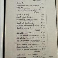 Menù VEGAN completo  at Da Gianni e Franca in Varazze