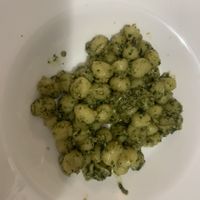 Gnocchi alla Pesto veg  at Da Gianni e Franca in Varazze