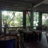 Inside at Cafe' De Siam in Koh Phangan