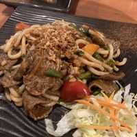 Udon with fake beef #Veganuary at Viet Tam in Brno
