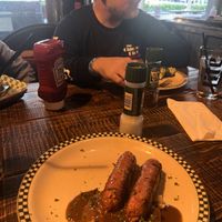 Vegan bangers and mqsh   at Mary Margaret's Olde Irish Tavern in St Petersburg
