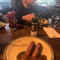 Vegan banger and mash   at Mary Margaret's Olde Irish Tavern in St Petersburg
