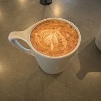 Oat milk coffee   at Savannah Coffee Roasters in Savannah