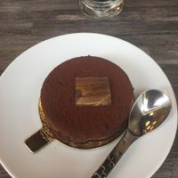 Chocolate vegan cake  at Liber Art in Annecy